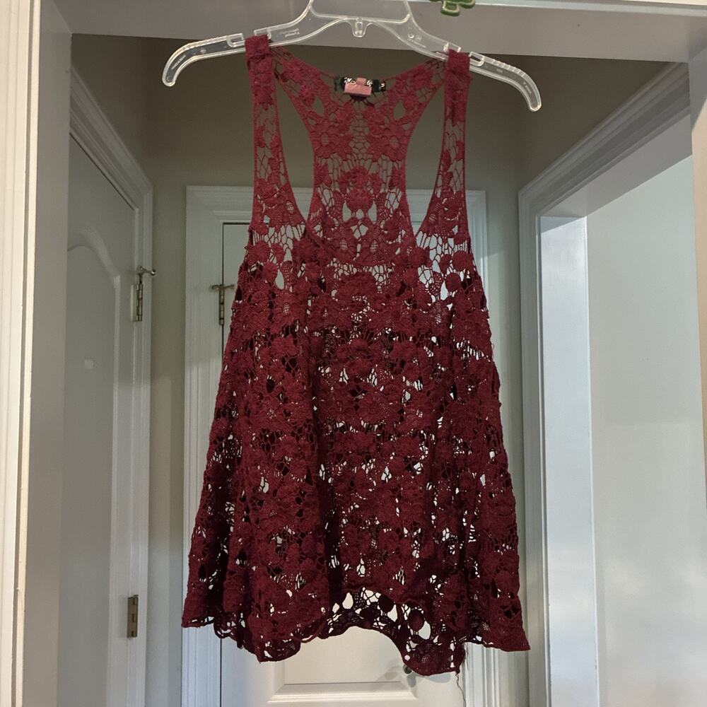 Miss Kelly 1999 Shirt Muscle Lacy Size M Vintage HOM5038